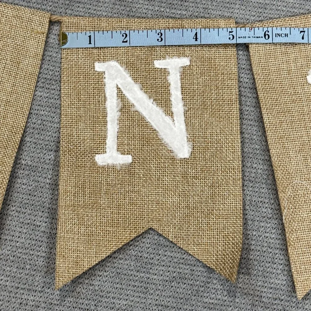 Rustic Give Thanks Burlap Banner Thanksgiving Seasonal Decor Mantel Hobby Lobby